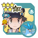Red (Champion) & Articuno