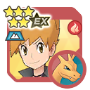 Blue (Classic) & Charizard