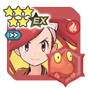 Flannery (Special Costume) & Magcargo (Tera Type: Fire) (Terastal Form)