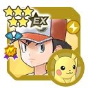Red (1996) & Pikachu (Before “The Original Thunder”)